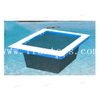 Water Play Equipment Inflatable Floating Water Slide / Inflatable Yacht Slide / Inflatable Water Dock Slide for Boat