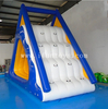 Water Park Inflatable Floating Slide Climbing Combo/ Summit Express Inflatable Water Slide for sale