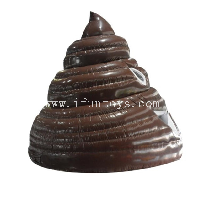 Inflatable Big Stinka Moonwalk / Giant Inflatable Poop Emoji Bounce