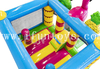 Inflatable Flamingo Jumping Bounce Castle / Trampoline Club House for Party
