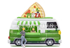 Outdoor Movable Inflatable Food Truck Tent / Pizza Booth / Concession Stand for Sales