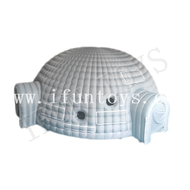 Outdoor Inflatable Igloo Tent / Dome Buildings / Dome House Tent for Party