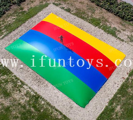 PVC Inflatable Bounce Pad Inflatable Airmountain Jumping Pillow / Outdoor Inflatable Kangaroo Jumper / Jumper Cloud for Kids And Adults