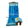 Commercial inflatable winter wonderland snow tubing or sledding slide inflatable outdoor slides for kids