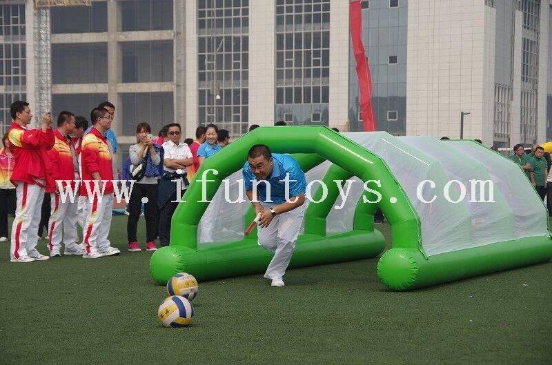 Customized Inflatable Obstacle Course Game Equipment /inflatable race team building game for sale