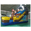 Inflatable Pirate Ship Slide / Pirate Theme Inflatable Dry Slide / Inflatable Pirate Boat Slide Combo for Kids