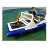 Aqua Inflatable Water Games Giant Inflatable Water Trampoline Volley Ball Court / Floating Volley Court for Sale