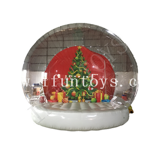 Christmas Decoration Inflatable Human Size Snow Globe Tent for Sale