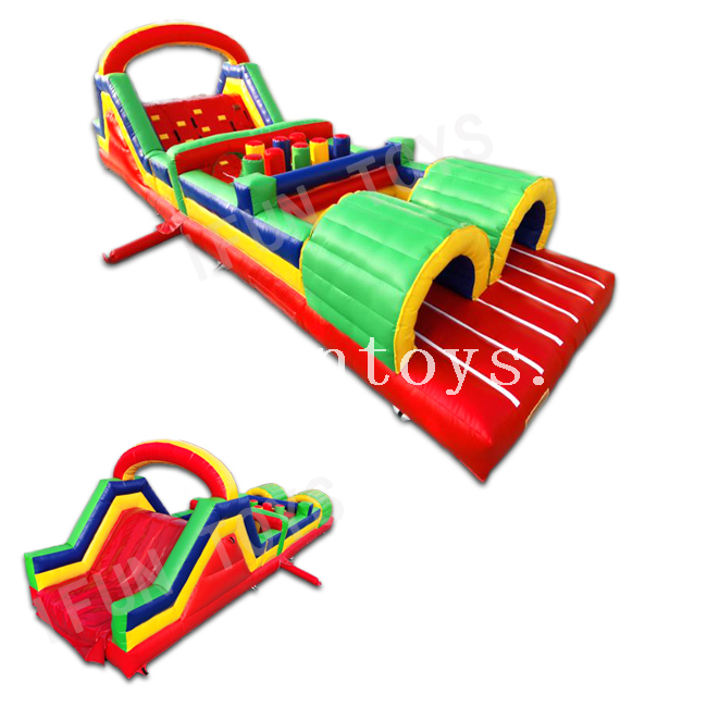 Cheap Inflatable Kids Obstacle Course Equipment / Obstacle Course Racing Game