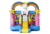 Inflatable Unicorn Bounce Combo / Jumping Castle with Slide / Inflatable Bouncy House for Kids