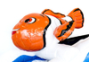 Splashy Clownfish Inflatable Water Slide / Inflatable Bouncer with Pool / Outdoor Playground Water Park for Kids