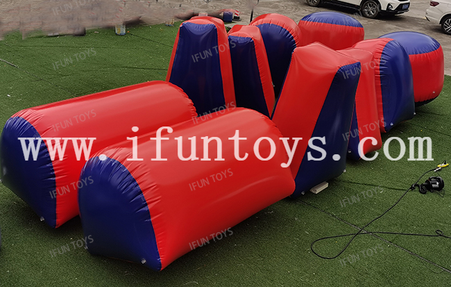 Cheap Laser Target Shooting Blow Up Blob Archery Game Tag Inflatable Paintball Bunkers