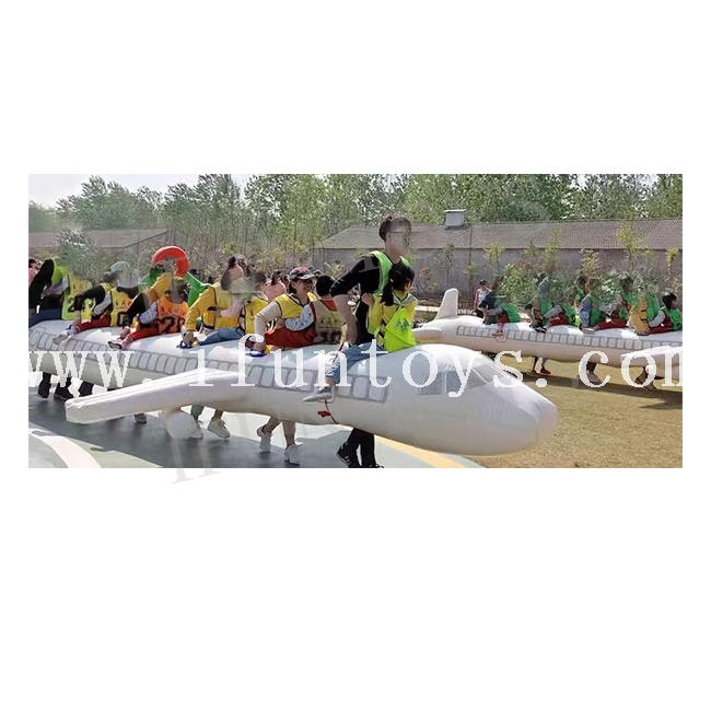 Airplane Team Building Inflatable Sport Game for Kids And Adults
