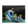 Tropical palm tree inflatable water slide/Inflatable surfer slide/Amusement park inflatable water slide 