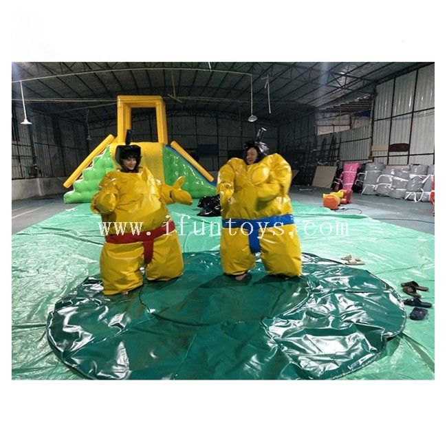 Foam Padded Inflatable Fighting Sumo Suit / Sumo Wrestling Suit with PVC Mattress