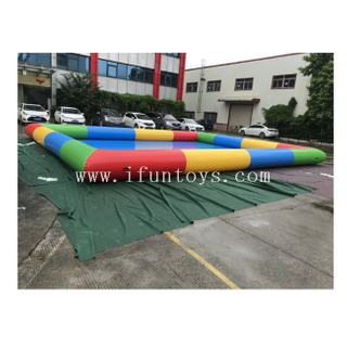 Giant Inflatable Rectangular Pool /Rainbow Inflatable Swimming Pool / Inflatable Water Walking Ball Pool for Sale