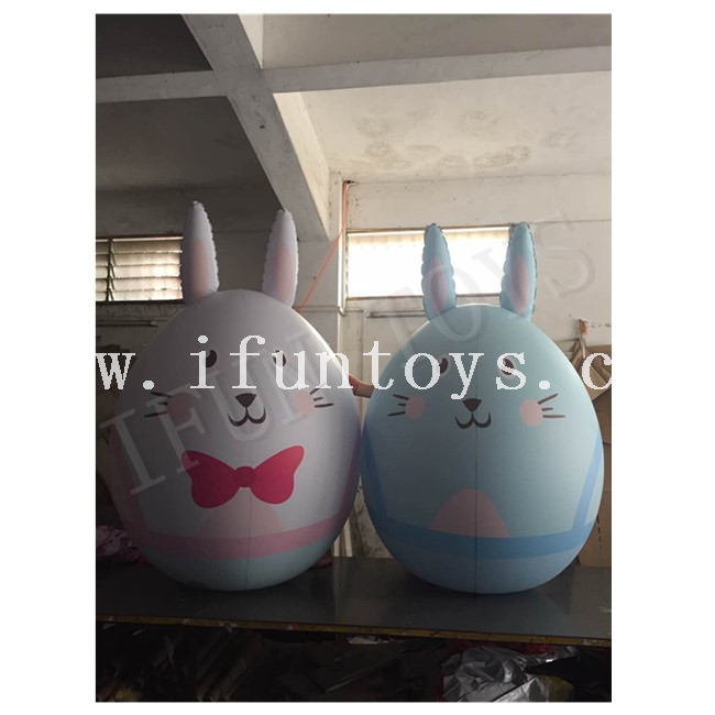 Inflatable Easter Egg Tumbler / Giant Inflatable Egg for Advertising Decoration