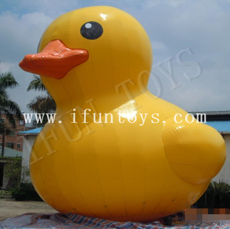 inflatable yellow duck