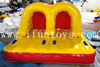 4 Seats Water Jet Ski Tube PVC Inflatable Crazy Towable Slipper Chair / Inflatable Slipper Drag Boat Water Towable For Water Games