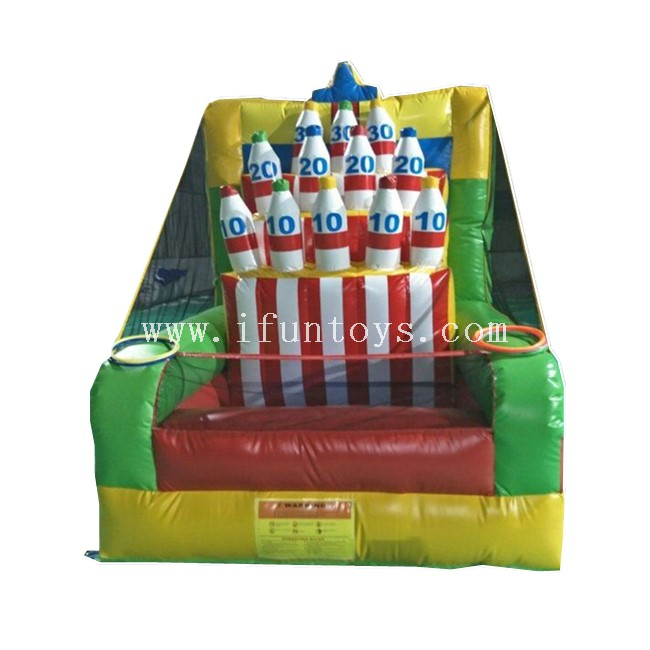 Carnival Inflatable Hoopla Game / Inflatable Ring Toss Game /Inflatable Ferrule Game