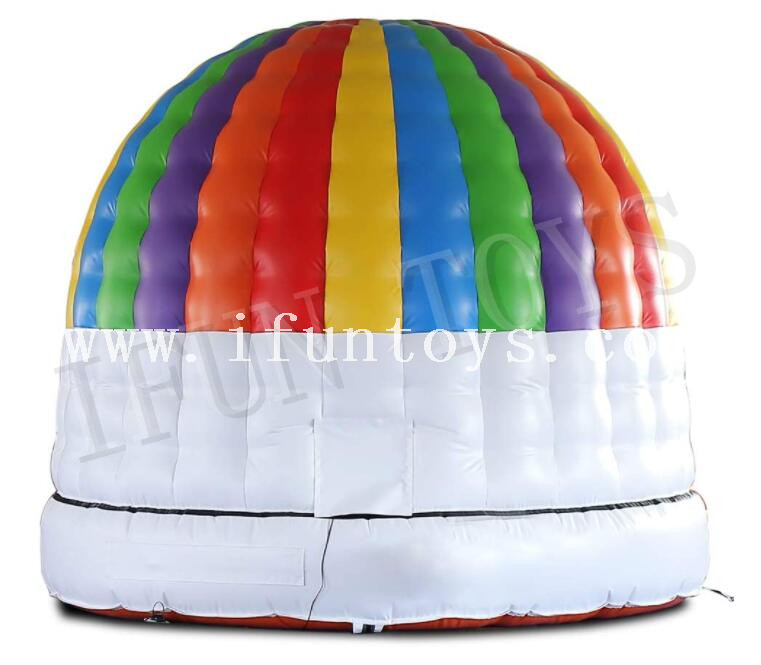 Outdoor Inflatable Disco Dome / Music Jumping Bouncy / Disco Inflatable Bouncer House for Party