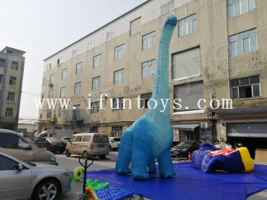 giant inflatable brachiosaurus