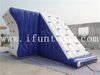 Water Park Toys Floating Inflatable Jumping Tower / Climbing Water Tower with Slide for Summer