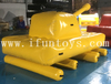 Inflatable Tank for Group Work and Team Amusement / Field Day Outdoor Teamwork Games Inflatable Toys for Sales