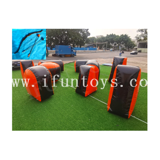 PVC Durable Inflatable Paintball Bunker Paintball Obstacle for Outdoor Archery CS Shooting Game