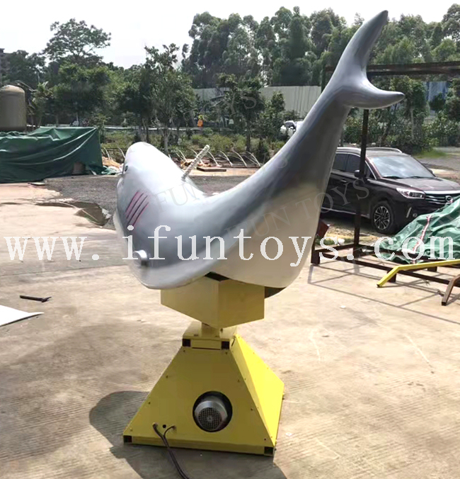 Funny Amusement Rides Inflatable Sports Game Inflatable Mechanical Rodeo Shark For Party