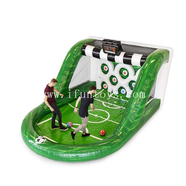 Interactive Play System IPS Inflatable Football Game /inflatable football shooting game