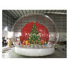 Inflatable Snow Globe Photo Booth / Giant Clear Bubble Tent Snow Globe for Wedding / Christmas / Party Decoration 