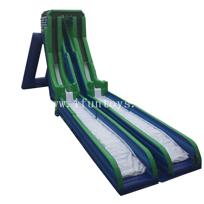 Giant Inflatable Freefall Water Slide / Inflatable Skyscraper Water