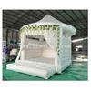 Inflatable Wedding Bouncer / White Jumping Castle for Wedding / Inflatable Bridal Bouncy House