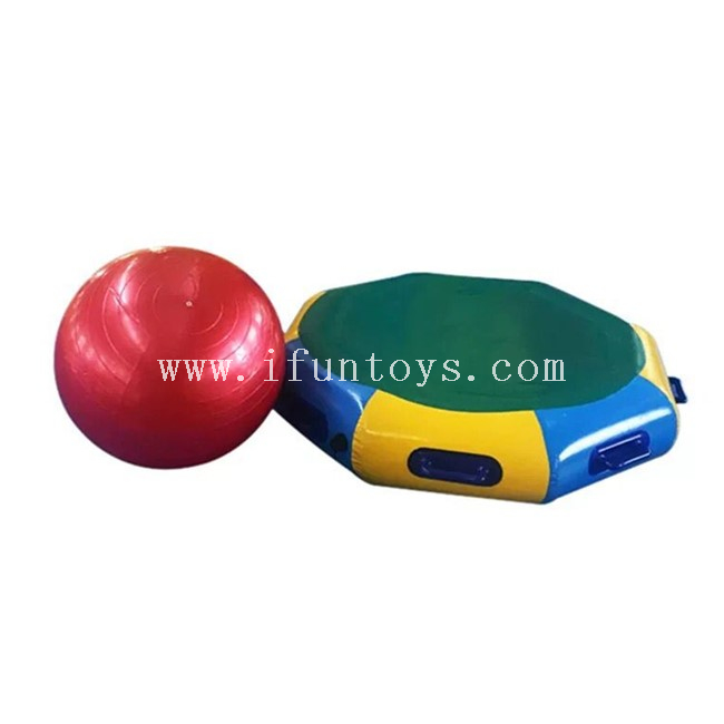 Fun Sports Props Inflatable Thunder Drum for Outdoor Games / Team Building Game Inflatable Floating Ball for Kids And Adults
