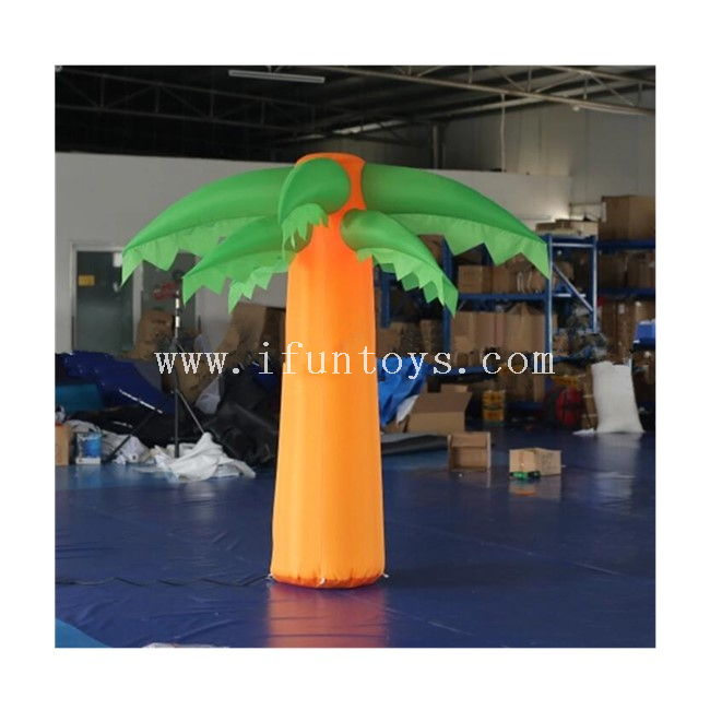 2m tall Inflatable Palm Tree with LED Lighting / Inflatable Tropical