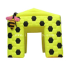Yellow Honeybee Inflatable Photo Booth / Inflatable Bee Tent / Inflatable Bee House Cube Kiosk for Exhibition